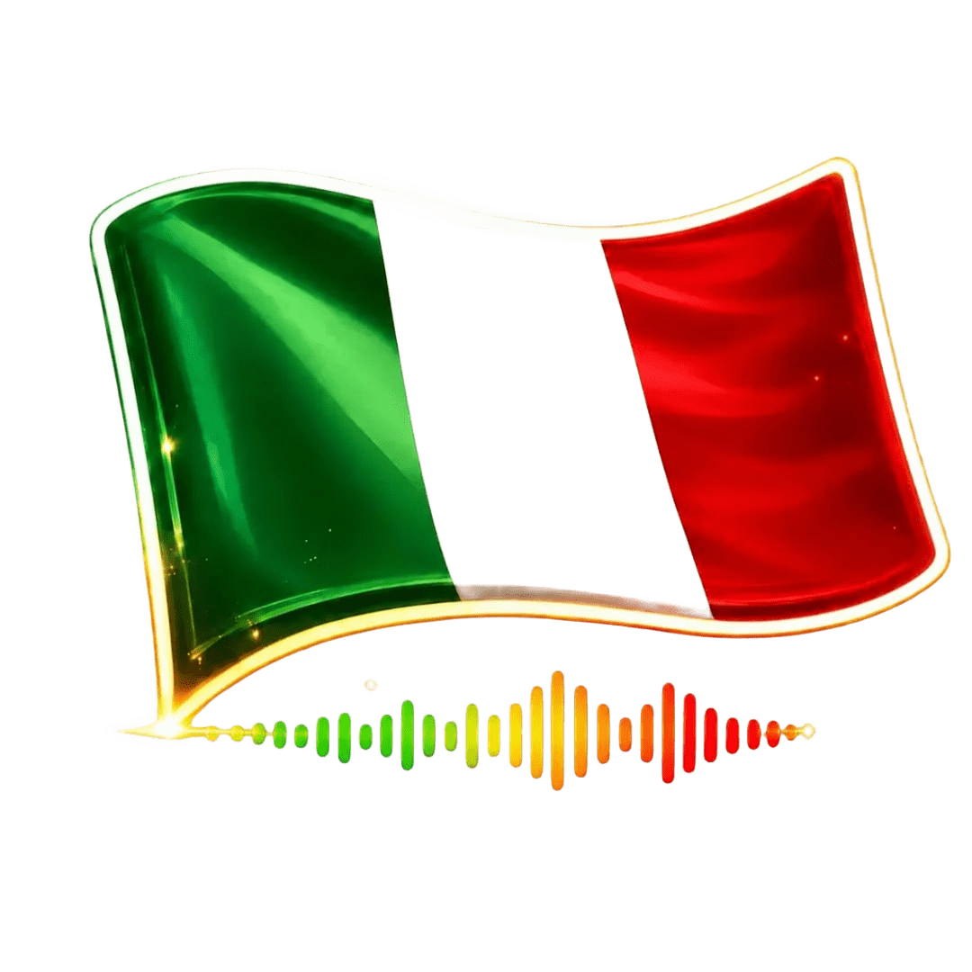 Italian language flag